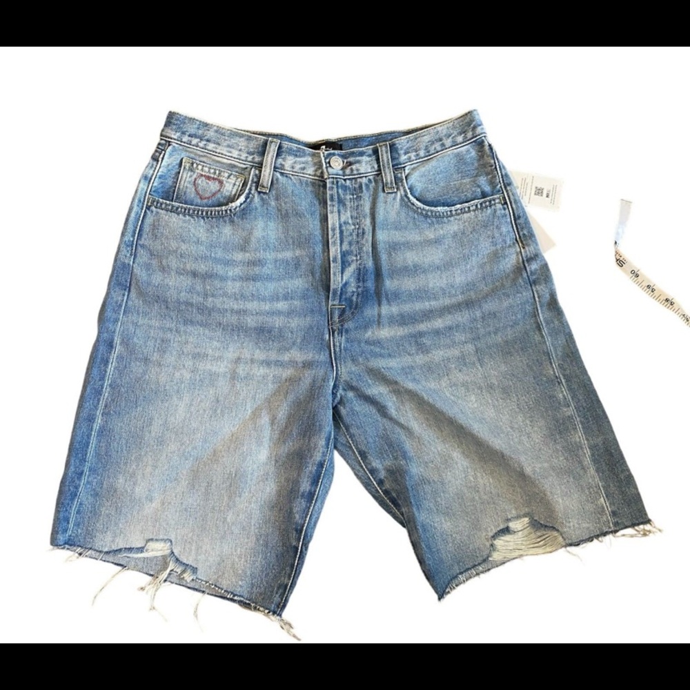 NWT 7 for all mankind denim shorts
